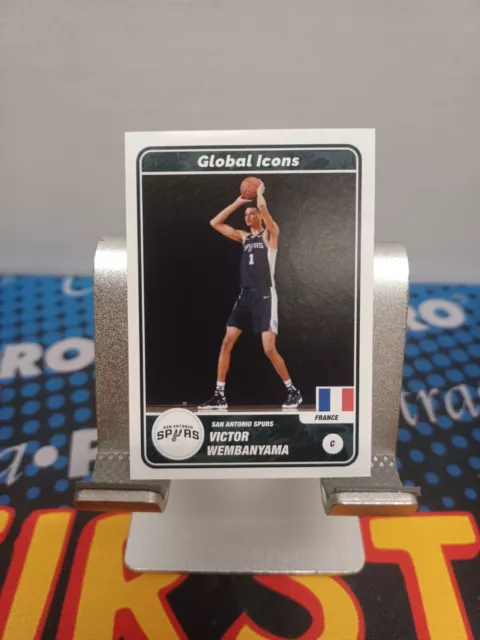 Victor Wembanyama - Spurs - Panini NBA Stickers 2023-24 - Global Icons - #77