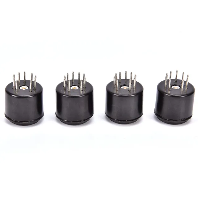 9PIN BAKELITE VACUUM Tube Socket Saver base For 12AX7 ECC82 ECC83 NiGRY ...
