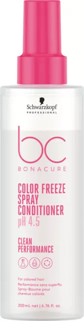 Schwarzkopf BC Bonacure Color Freeze Spray Conditioner 200 ml