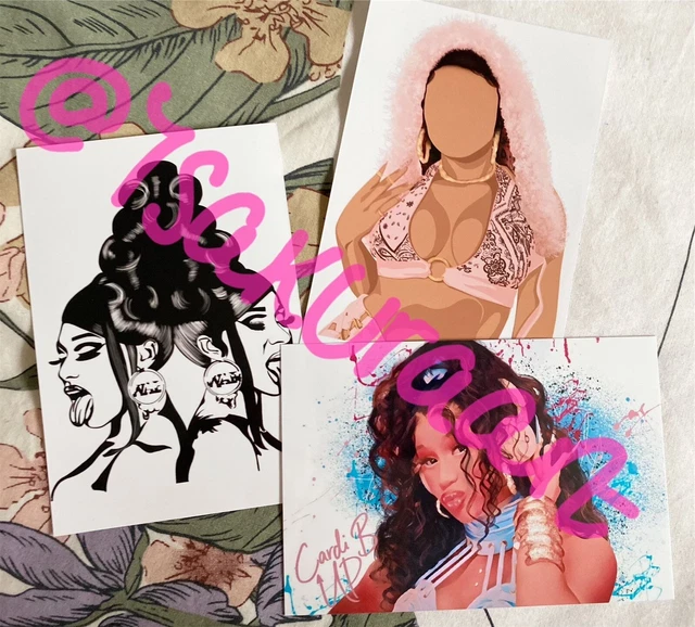 CARDI B ART print poster WAP pop art poster, Megan Thee Stallion savage Suga Art £4.99 - PicClick UK Cardi B Art Print Poster Wap Pop Art Poster, Megan Thee Stallion Savage Suga Art £4.99 - Picclick Uk