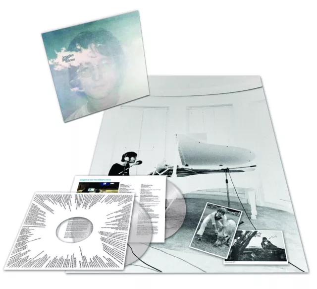 John Lennon Imagine - The Ultimate Mixes Deluxe Clear 12" Vinyl NEU inkl. Poster