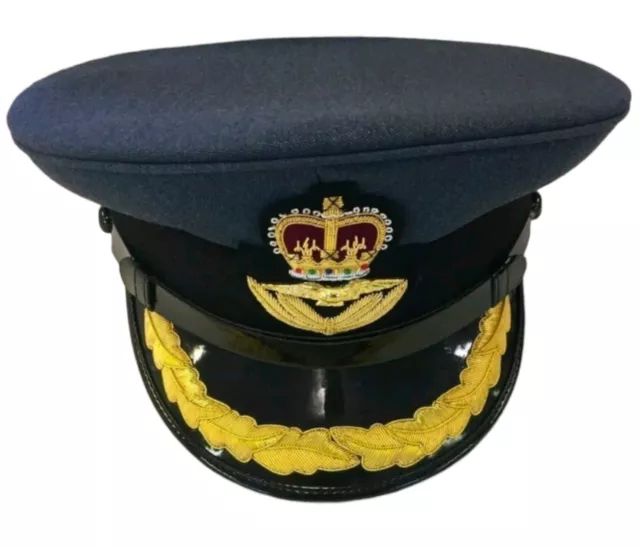 RAF Group Captains No1 Dress Cap, Hat, Badge, Military, Royal Air Force,In All S