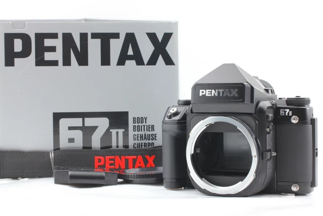 [Near MINT in Box] Pentax 67II 67 II AE Finder Film Camera Body From JAPAN