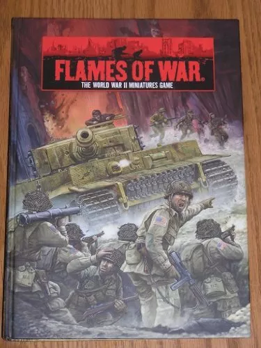 Flames of War: the World War II Miniatures Game by Yates, Phil Hardback Book The