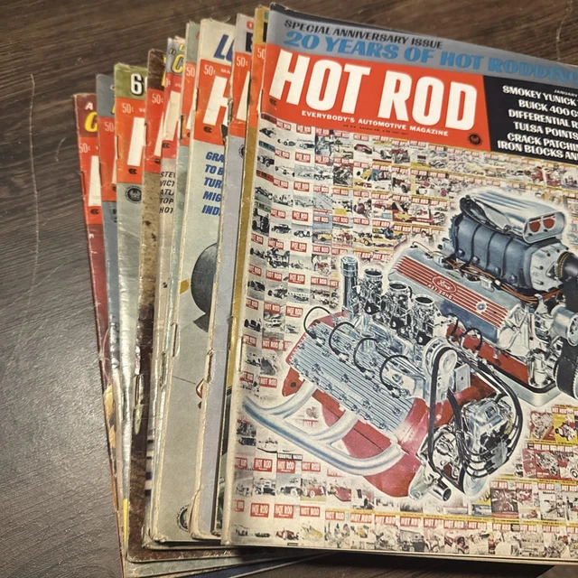 HOT ROD MAGAZINE vintage 1970 s lot 6 $28.14 - PicClick CA