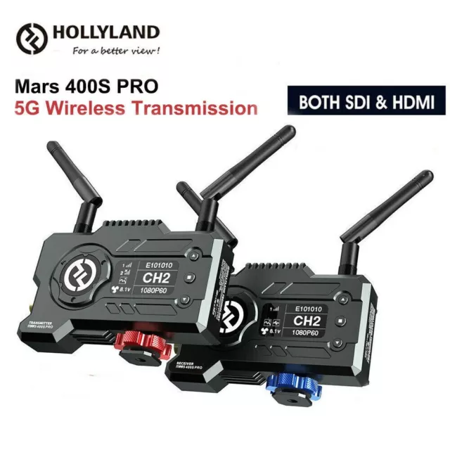 Hollyland Mars 400S PRO SDI/HDMI Wireless Video Transmission System + Opened