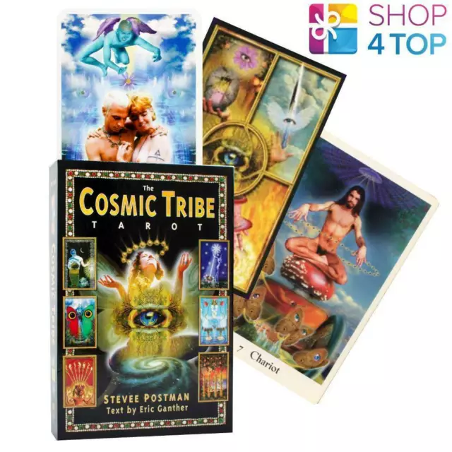 The Cosmic Tribe Tarot Cards Destiny Books Stevee Postman Text By Eric New