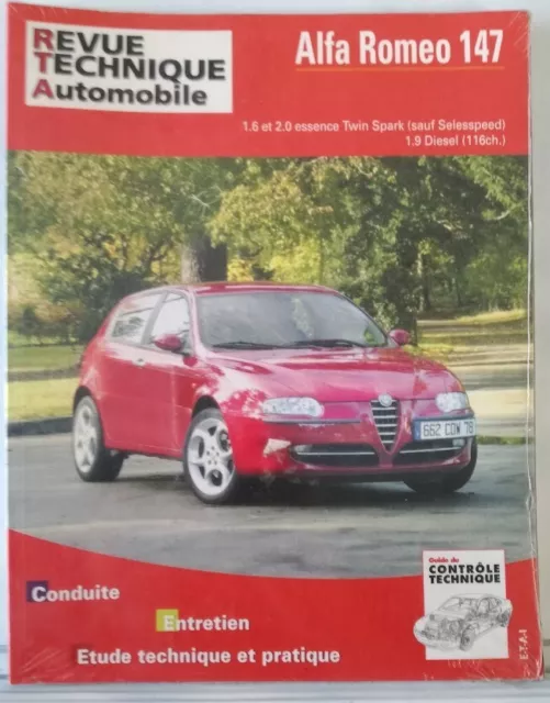 RTA Revue Technique Automobile Alfa Romeo 147 essence et diesel N° 658