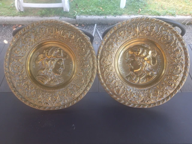 LOT DE 2 anciens cadres porte photos en Ferronnerie D’art Bel
