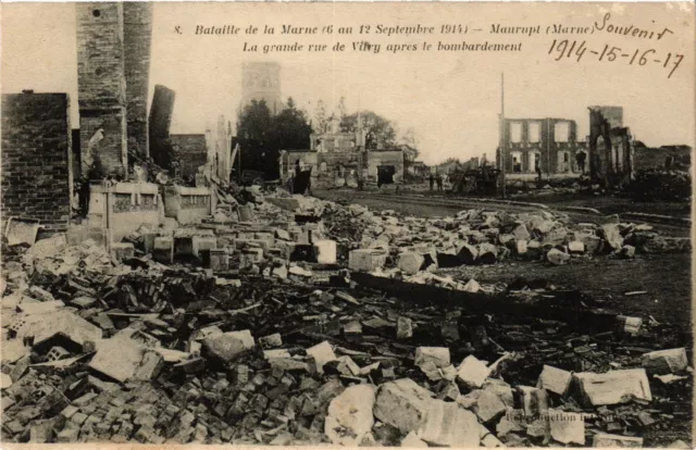 MILITARY CPA Battle of the Marne - The Grande Rue de Vitry (316541)