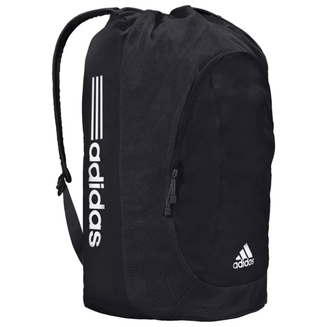 2023 Adidas Wrestling Gear Bag Black Backpack Team Mesh Back Pack