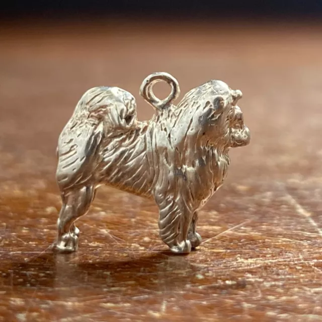 Sterling Silver Pendant - Chow Dog Breed