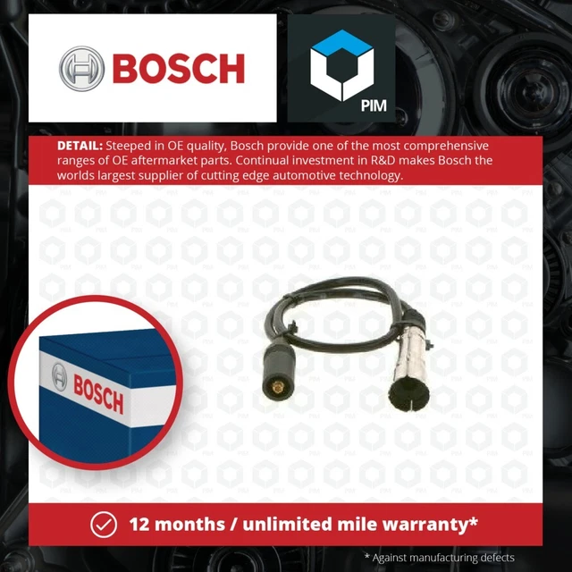 HT Set cavi di accensione piombo adatto a VW SANTANA 32B 1.8 1984 DS Bosch 059998031 nuovo