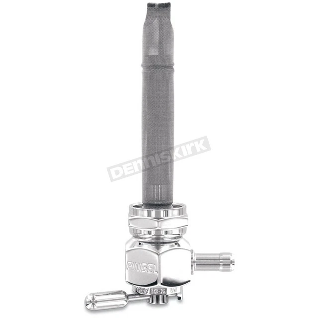 Pingel Smooth Power-Flo Fuel Valve-Forward Facing 90 degree 22mm Hex - 1311-CH