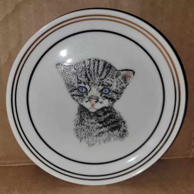 LE Chessie Kitten Railroad Cat Plate Kitten No. Two Excursion 1959 Museum B&O