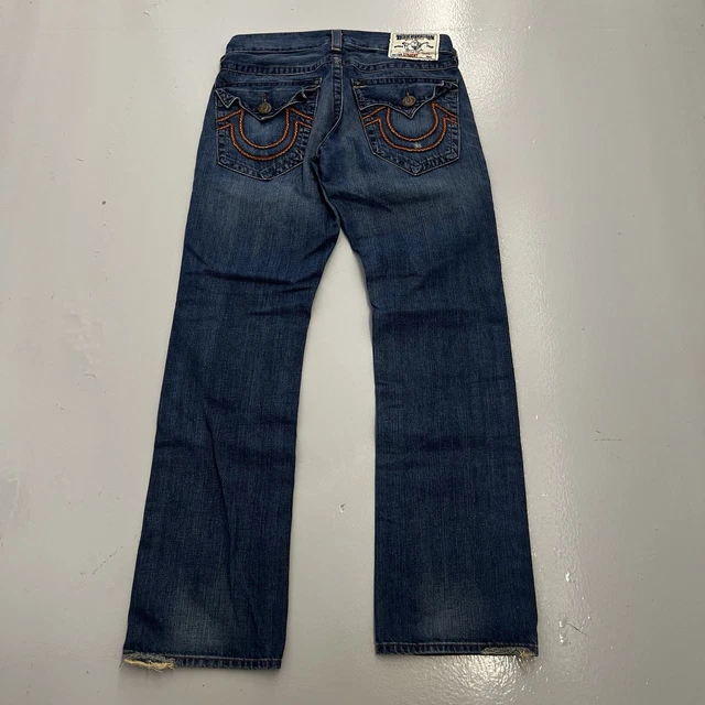io着用　usa製true religion denim 28×33 brown True Religion Brown Jeans for Men for sale | eBay