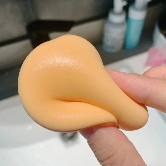 Applicatore Di Soffio A Cuscino D'aria In Spugna Compatta Per Il Trucco Del Viso