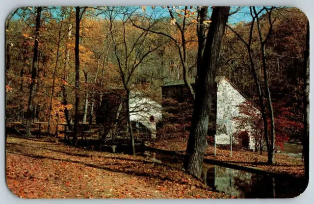 Wilmington, Delaware - Black Powder Mills, Eleuthere Irenee - Vintage Postcard