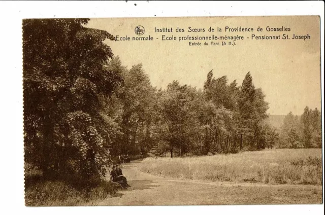 CPA-Carte Postale-Belgique-Gosselies-Institut des Sœurs de la Providence
