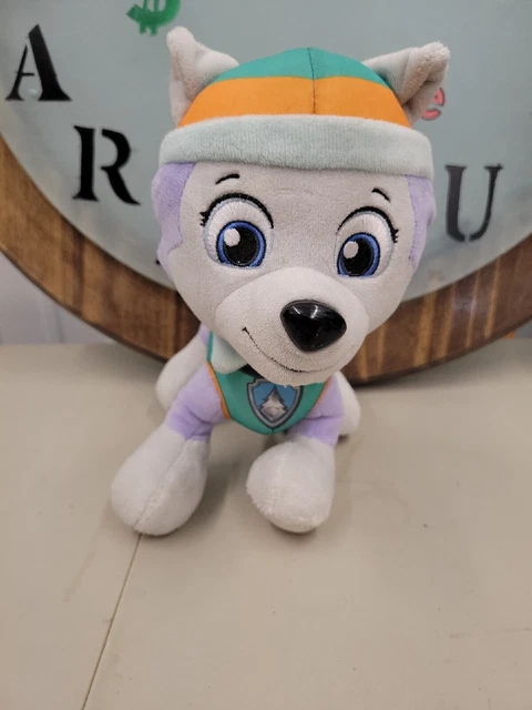 PAW PATROL EVEREST Plush 10" Stuffed Animal ~ RARE Spin Master 2015 $9.