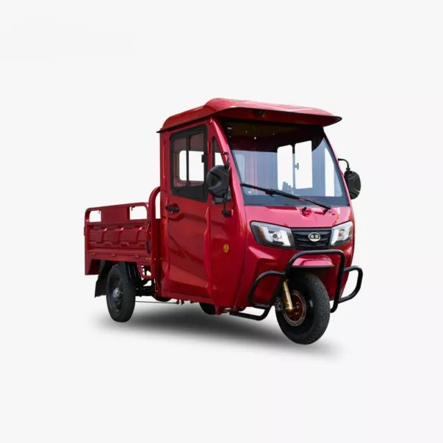 CARGO VOLT ELEKTRO Lastendreirad 45 Km/h 72V 58AH Cargo Vollkabine ...