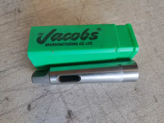 Nos Jacobs No. 2Mt To 3Mt Drill Chuck Arbor Sleeve Taper Adapter 643 Morse Taper