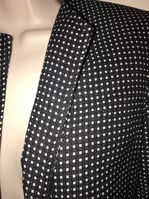 STUDIO Tahari-Levine Co. Women's Polka-Dot Suit Jacket BLACK/WHITE Size 4 NWT 3