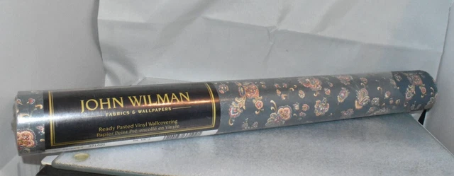 1 John Wilman Pompadour Rolle Unbenutzte Fertig Geklebte Tapete