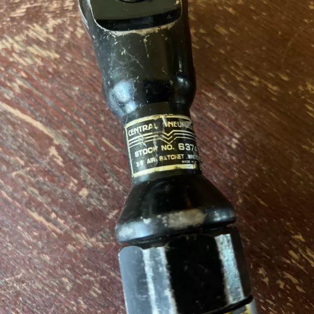 Central Pneumatic 3/8" Drive Pneumatic Air Ratchet Wrench No. 6374 - Untested 2