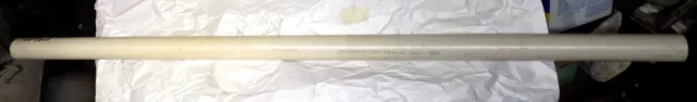 New Beige PEEK Round Rod Stock Material 1-3/4" Diameter X 48" Long