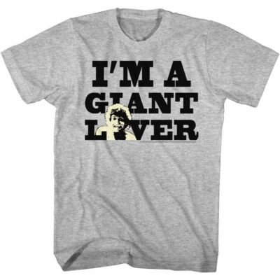 Giant Andre The Giant Noir Manche Courte Géant T-Shirt Adulte 