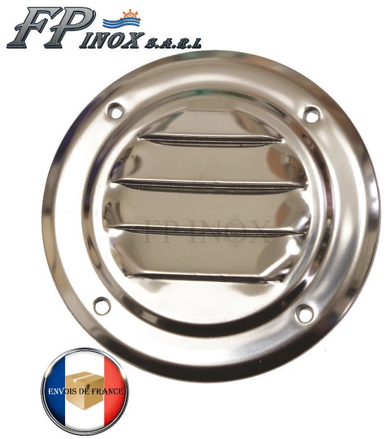 Grille D'aération Inox 316 - 128mm X 232mm - Marque FP INOX - Neuf