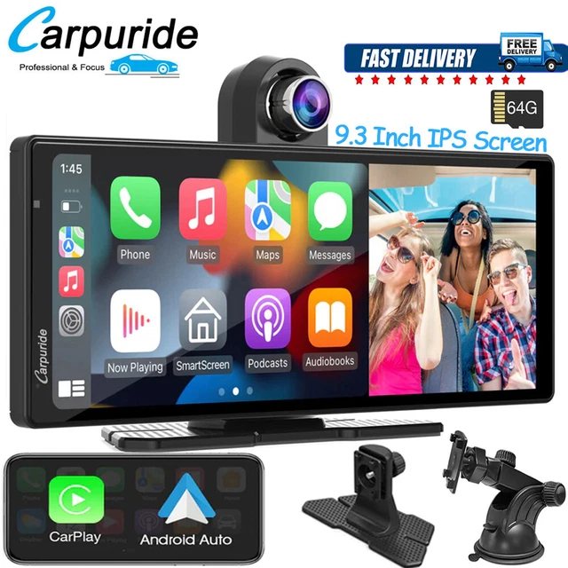 Wireless Multimed CARPURIDE W903 WIRELESS Carplay Android Auto Smart Multimedia With Dash ...