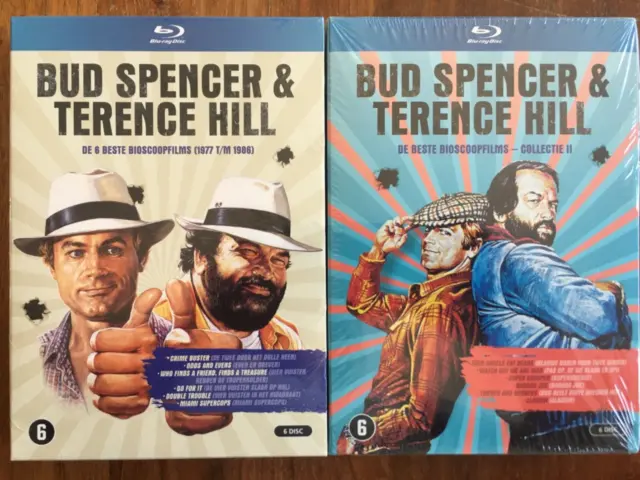 12 BUD SPENCER And Terence Hill Warhorse Banana Joe Bomber Supercop Blu-Ray  Box $161.68 - PicClick AU