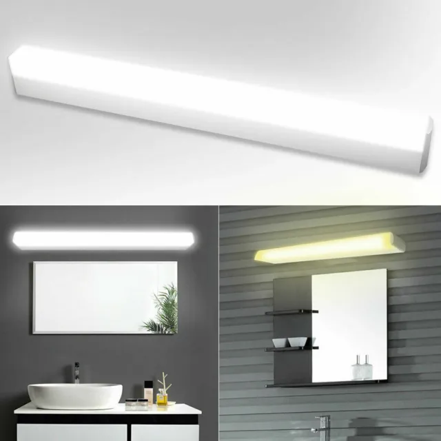Modern Bathroom Vanity LED Light Front Makeup Mirror Toilet Wall Lamp Fixture