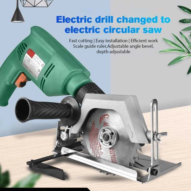 Taladro eléctrico herramienta modificada multifunción ahorro de mano de obra para herramientas de corte de jardín