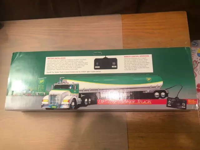 1992 Bp Toy Tanker Truck With Wired Remote Limited Edition Series 2