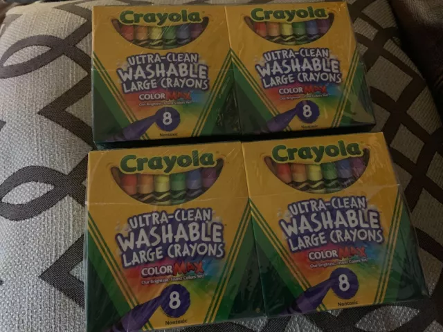 Crayola 24 Pack Ultra Clean Washable Crayons Color Max-USA-Classroom  Discounts