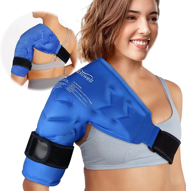 Atsuwell Shoulder Ice Pack Rotator Cuff Cold Therapy, Reusable Gel Wrap...