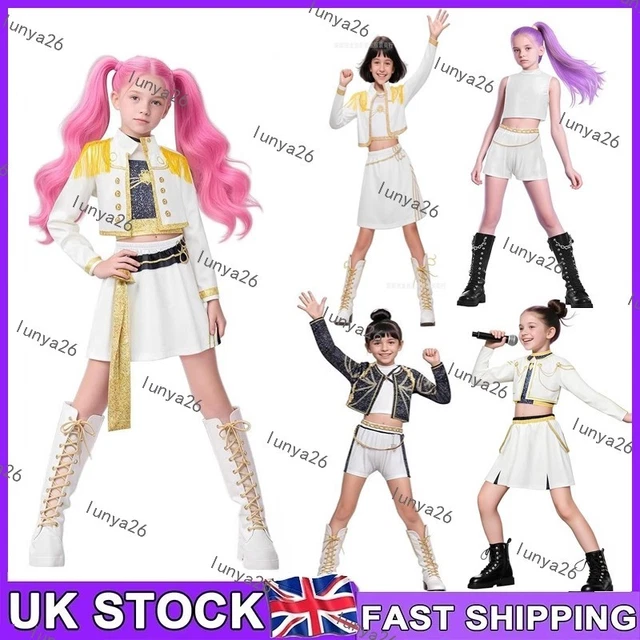 Figure Demon Hunters Rumi-Mira-Zoey K-Pop – 30 Cm, Braccia E Gambe Articolate, Costume Intercambiabile Ed Effetti Sonori