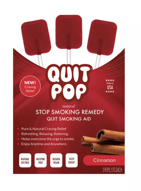 Dejar de fumar hábitos con sabor a canela Pops 1 paquete-5 pops 2