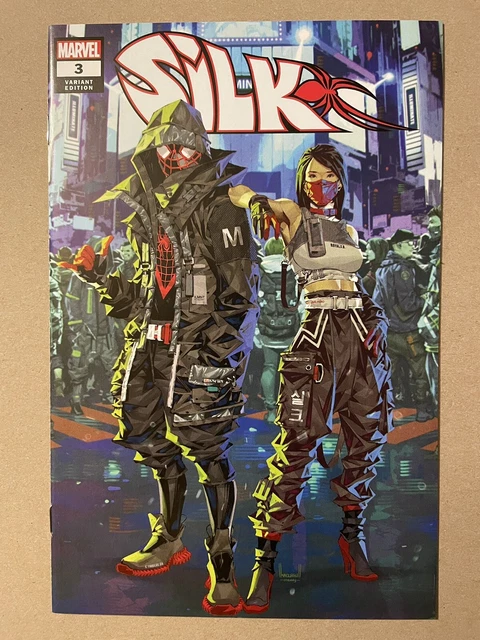 Silk #3 - 2021. Unknown Comics - Kael Ngu Variant.
