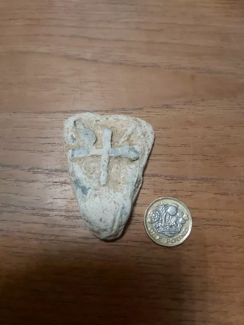 Medieval Trade Weight.  Circa, 13th-14th century AD. Metal Detecting Find.  200g