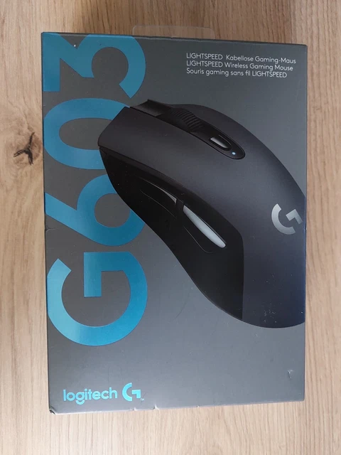Logitech G603 LIGHTSPEED kabellose Gaming-Maus mit HERO 12K DPI Sensor