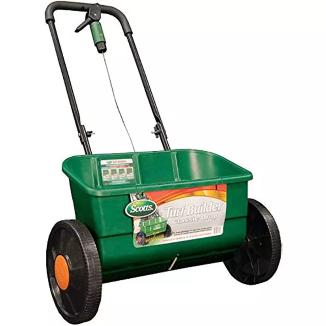 New Scotts Single Pack Turf Builder Classic Drop Spreader, 76565