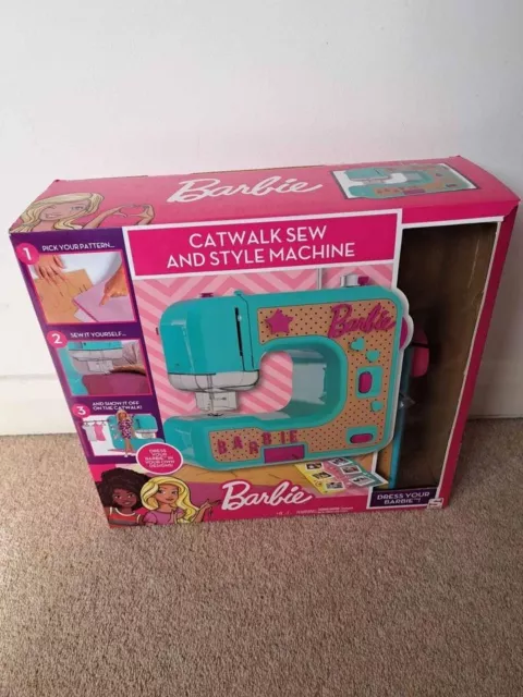 Barbie catwalk sew online and style machine