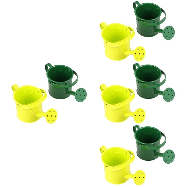 8 Pcs Home Watering Pot Planters Indoor Plants Kids Outdoor Playset Bucket