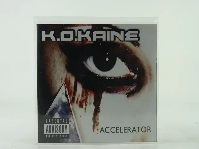 K.O.KAINE ACCELERATOR (A95) 7 Track Promo CD Single Picture Sleeve COPRO RECORDS