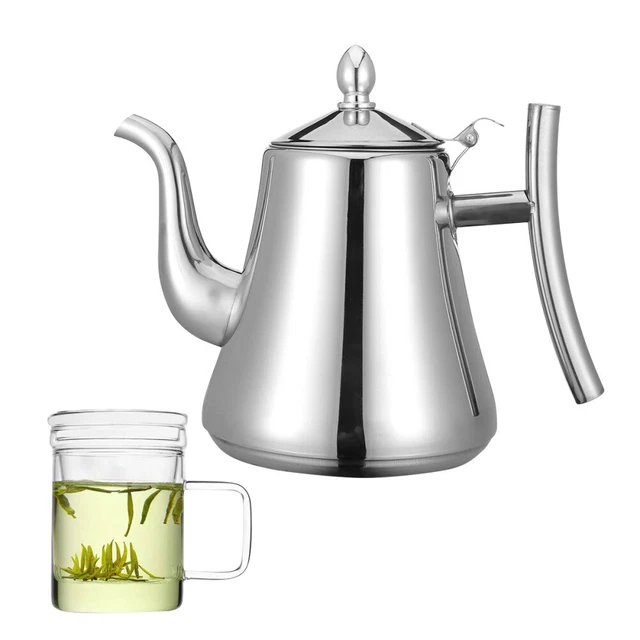 TMISHION Carafe thermique Carafe à café 1000 ml manche en bois double