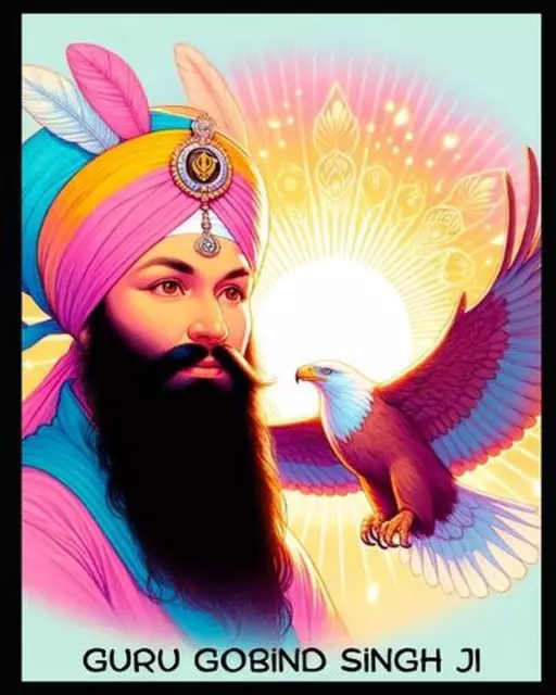 Guru Gobind Singh Ji: 10th Sikh Guru by Bhavneet Kaur Paperback Book